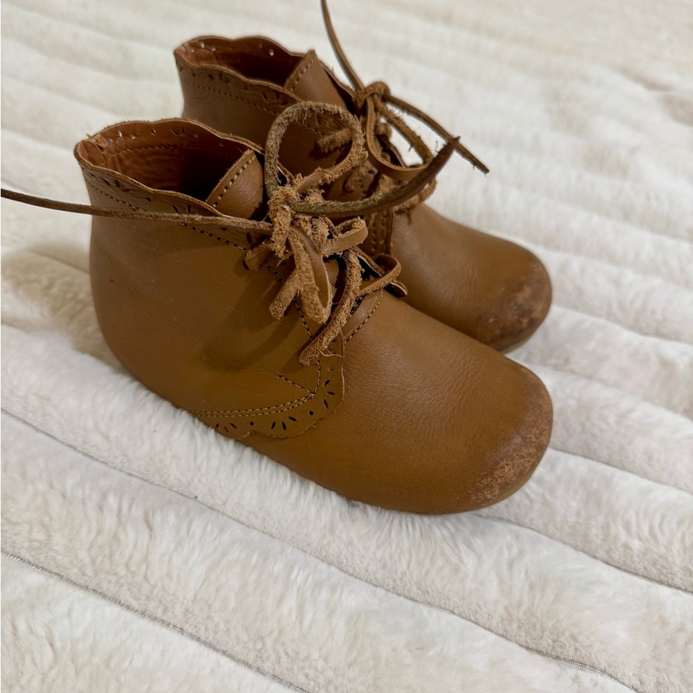 Classic Tan Kids Boots